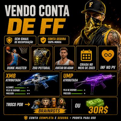Vendo conta de ff rara prime 3