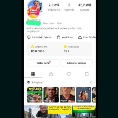 Vendo essa conta kwai