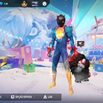 CONTA FF GEMADA – PUNHO ANEL DAS ALMAS + DINO + SKIN EVOLUTIVA – LVL 50