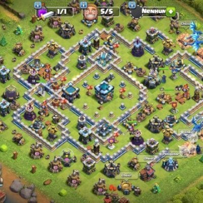 CV 13 BEM UPADA; NOME ALTERÁVEL; 2 EQUIP.ÉPICO; 5 CONSTR+APRENDIZ;PAISAGEM+SKINS