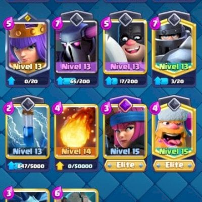 Conta 8 anos nível 47 9000 troféus