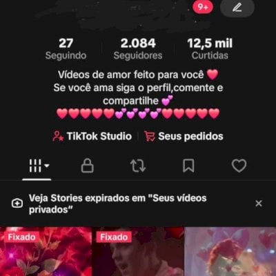 VENDO CONTA DO TIK TOK COM 2.K SEGUIDORES ORGÂNICOS REAIS 🇧🇷