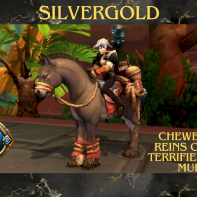 Rédeas Mastigadas da Mula de Carga Aterrorizada