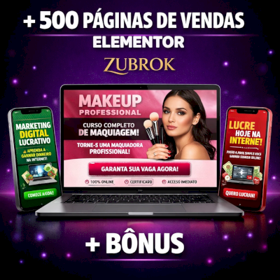 Pack paginas de venda elementor!