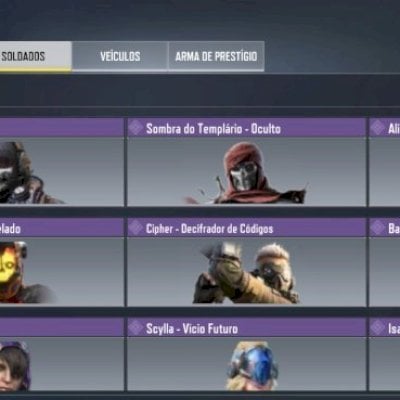 Conta simples contendo MG lendária.