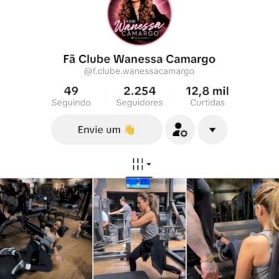 Vendo conta do tik Tok bem engajada
