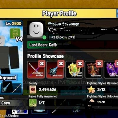 CONTA GHOUL V4 LVL MAX CDK + SOUL GUITAR | FRUTAS DESPERTADAS | 62K FRAGS