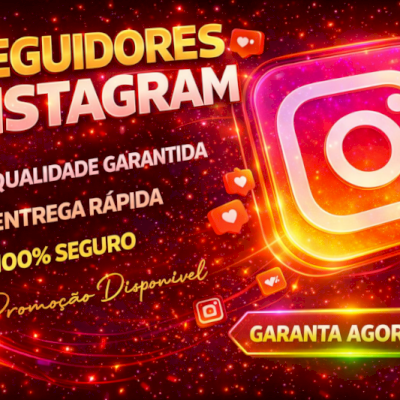 [MAIS VENDIDO] 100 Seguidores Instagram por apenas R$ 3,99