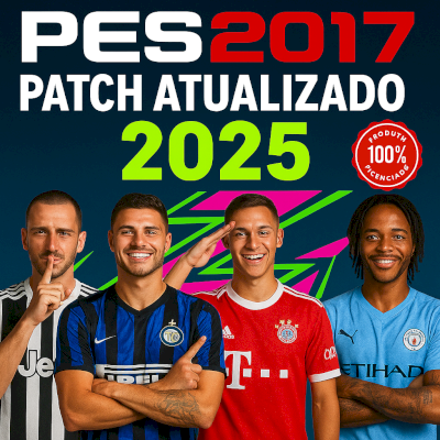 PES 2017 Times 2025 Update Patch 2025 Atualizado para pc Fraco 2025