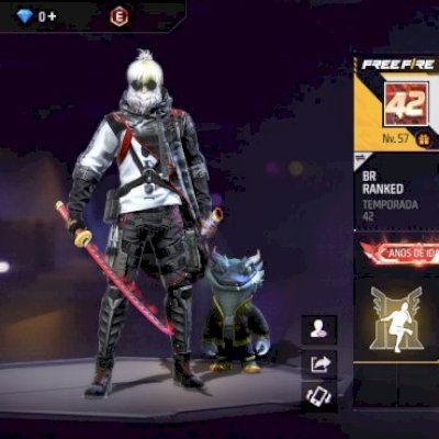 Vendo conta antiga desde 2017 8digitos id