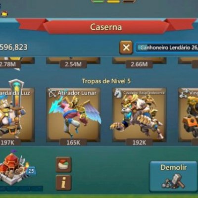 Conta 1,075 Bi de Poder - 4,2 Milhões de Gemas