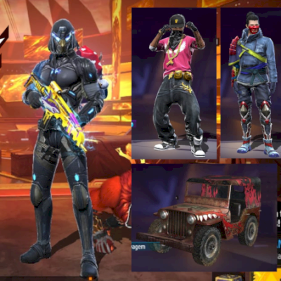 CONTA FF + PASSES ANTIGOS