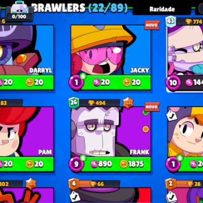 CONTA BRAWL STARS