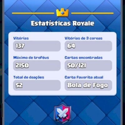 Conta Clash Royale 2.100+ Troféus | Arena Avançada | Pronta pra Jogar