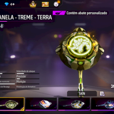 Conta ff gemada no preço