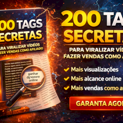 🔥 200 Tags Poderosas Para Vender Como Afiliado! 🔥