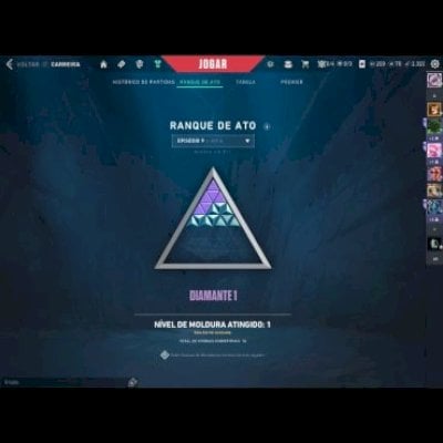 Conta Valorant Ouro +3 skins