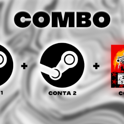 COMBO DE 3 CONTAS STEAM BARATINHAS!!!