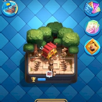 CONTA CLASH ROYALE 10600 TROFÉUS NVL 60.