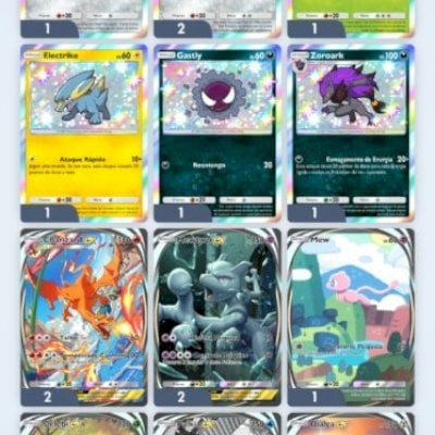 Vendo conta LvL 60 tudo Full Pokemon TCG Pocket