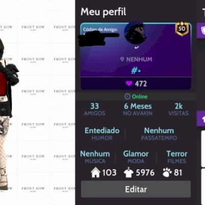 VENDO CONTA AVAKIN FEMININA LVL 50, VIP OURO!!!