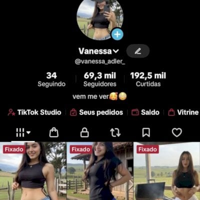 CONTA TIKTOK 69 MIL SEGUIDORES MONETIZADA COM SHOP ATIVADO
