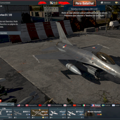 Conta Top Tier USS / RUSS Aviões   / França Top