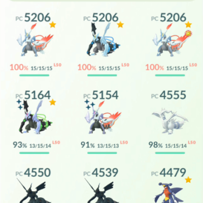 VENDO CONTA POKÉMON GO - LVL 74 - LENDARIOS SHINY E 100%