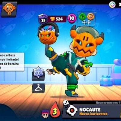Conta de brawl stars completíssima, 22K de troféus, 72 brawlers de 87.