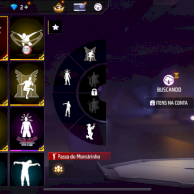 Vende-se conta de Free Fire