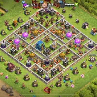 CONTAS DE CLASH OF CLANS