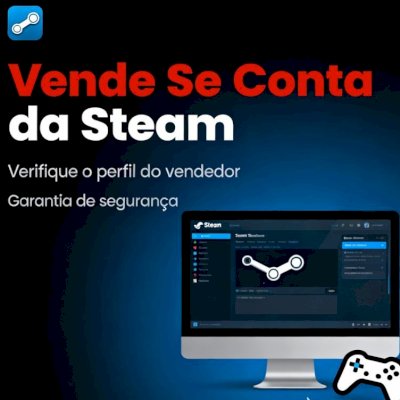conta da steam  com varios jogos