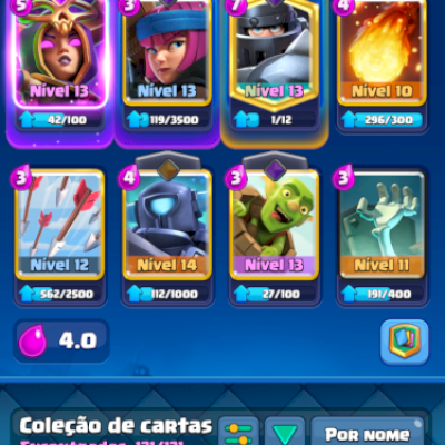 Conta de Clash Royale