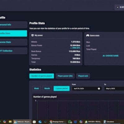 rollercoin 13.838, ranck 1100