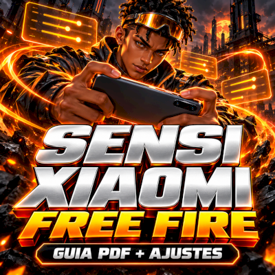 Sensi Free Fire para Xiaomi, Redmi e POCO | Guia PDF com valores e ajustes