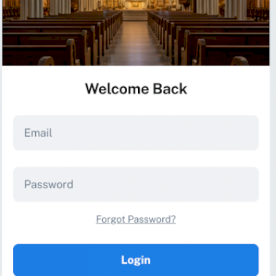 Template para app de igreja