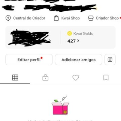 Conta Kwai 12k de seguidores