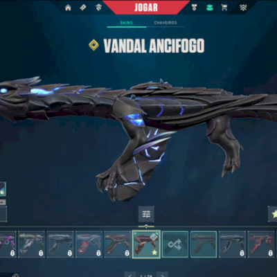 CONTA DE VALORANT E LOL COM VANDAL ANCIFOGO e 71 SKIN