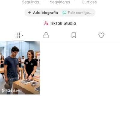 CONTA DO TIKTOK MONETIZADA +14,1K SEGUIDORES (ENGAJAMENTO REAL)