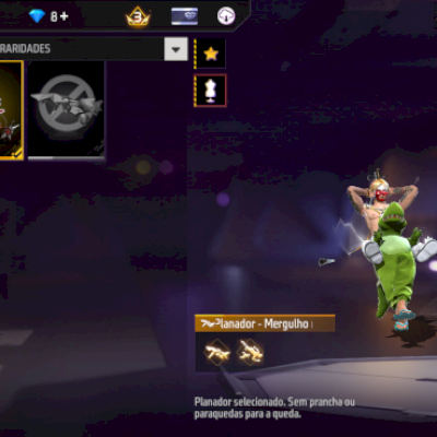 Conta com calça angelical rara,várias skins e punho,conta antiga