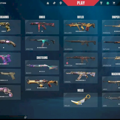 Conta com muitas Skins, incluindo LOL