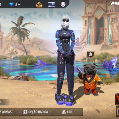 Vendo conta de free fire