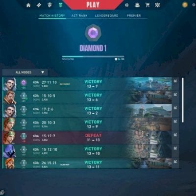 Conta Valorant- DIAMANTE- KARAMBIT E MUITAS SKINS DE ARMA