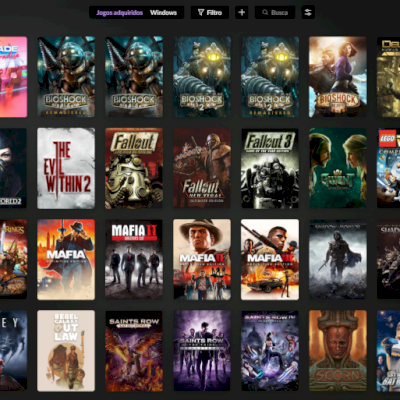 Conta GOG com 44 jogos