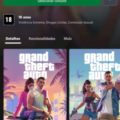 Conta com Gta 6 Ultimate edition comprado na pré-venda