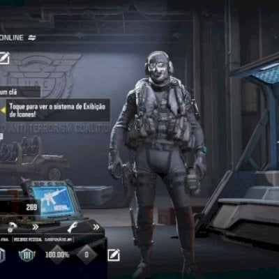 Conta CODM 2xMestre + Skin Lendária Ghost Cerco Eterno