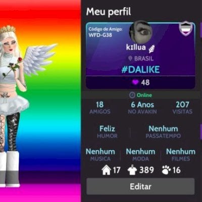 ⭐️VENDO CONTA DE AVAKIN LIFE⭐️