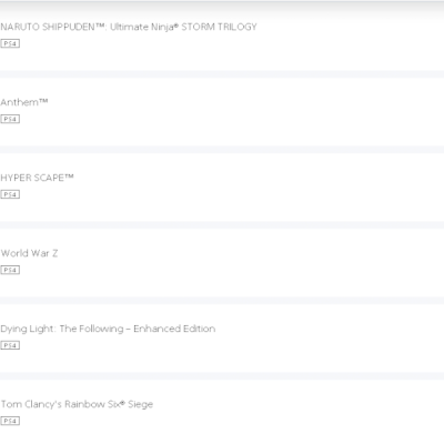 Conta PSN nível 236 com 1587 trófeus, 71 jogos no total, alguns não listados aí