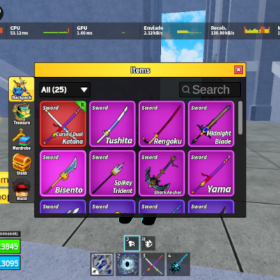 CONTA BLOX FRUITS LVL 2560!