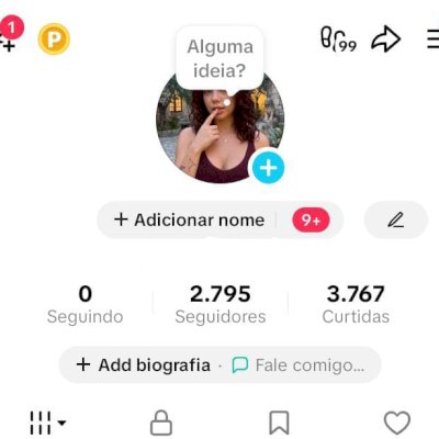CONTA TIK TOK 2,8K DE SEG E 4K DE CURTIDAS (SHOP DAQUI A 30 DIAS) CONTAS TIK TOK
